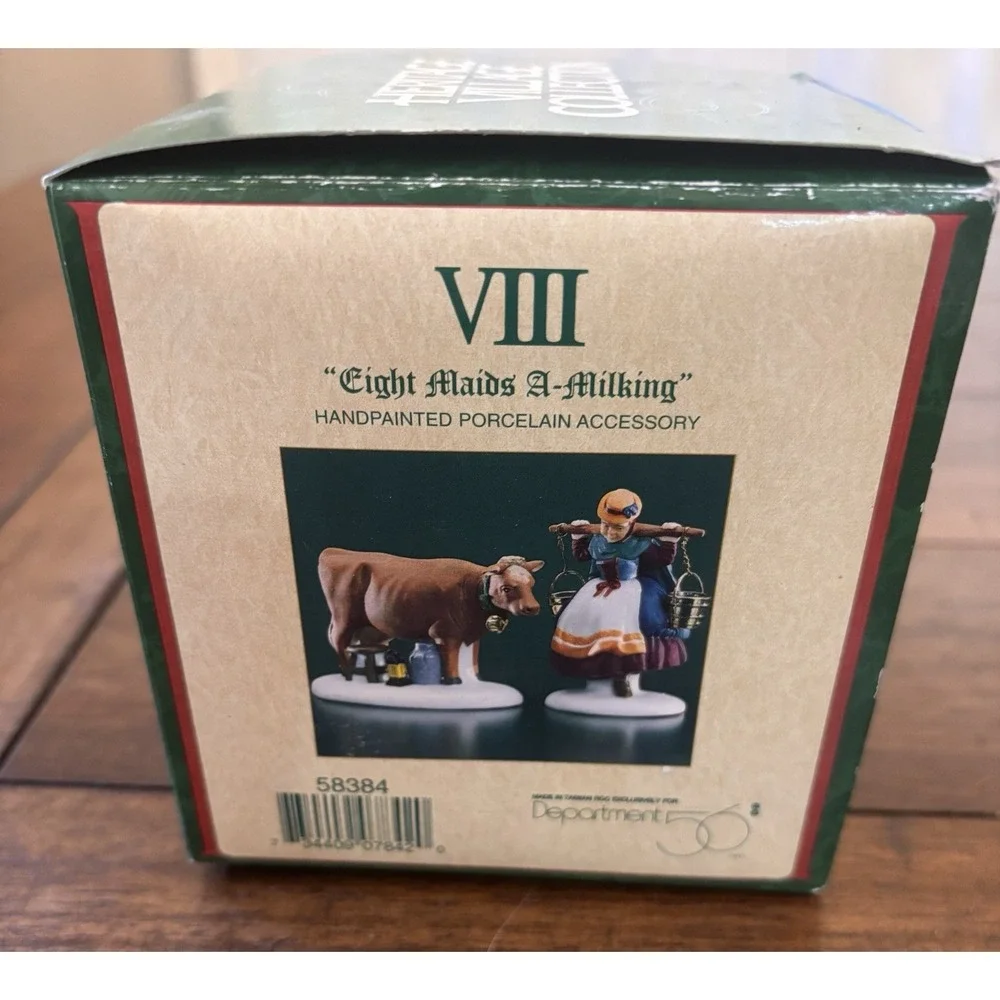 Dept 56 Twelve Days of Dickens Village VIII 